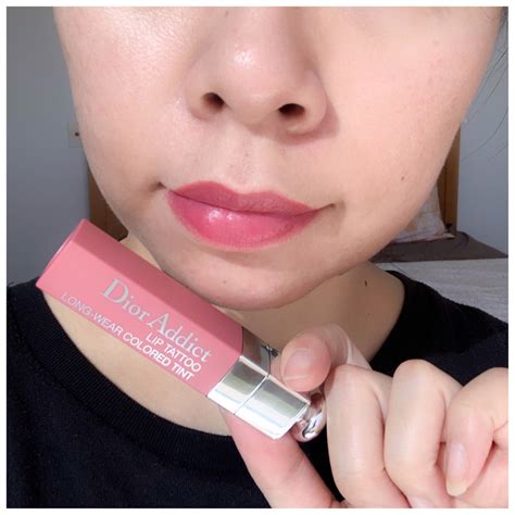 dior addict long wear lip tattoo tint|dior lip and cheek tint.